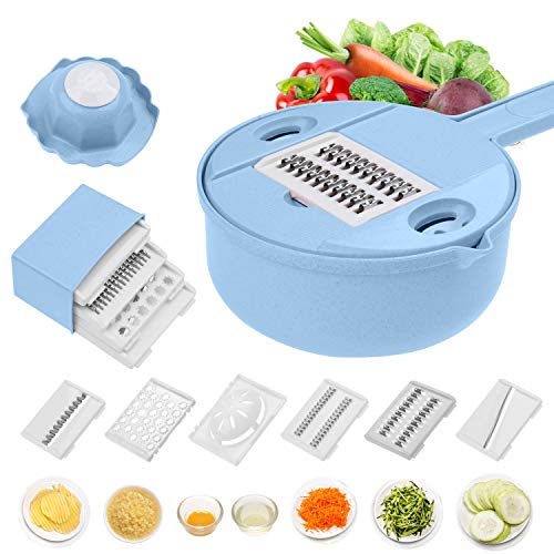 12 in 1 Vegetable Cutter with Drain Basket
