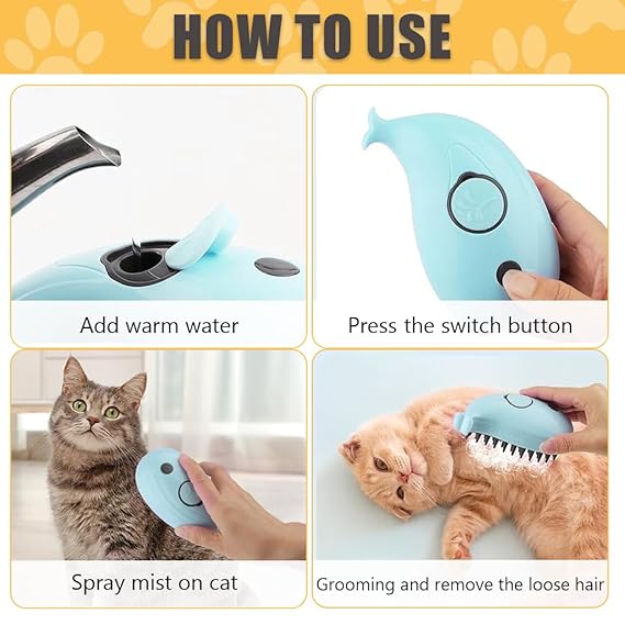 3 in 1 Pet Brush