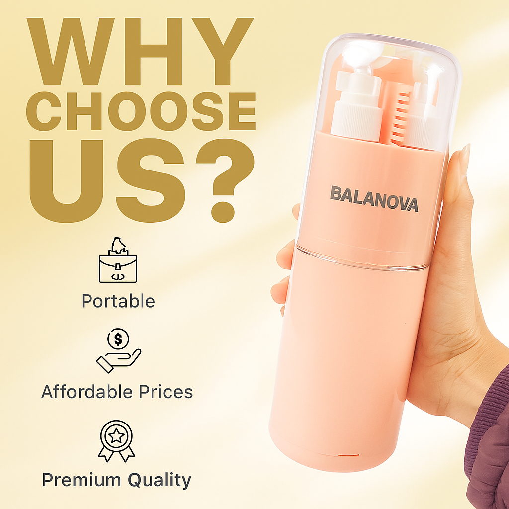 Balanova 6-in-1 Essential Travel Kit