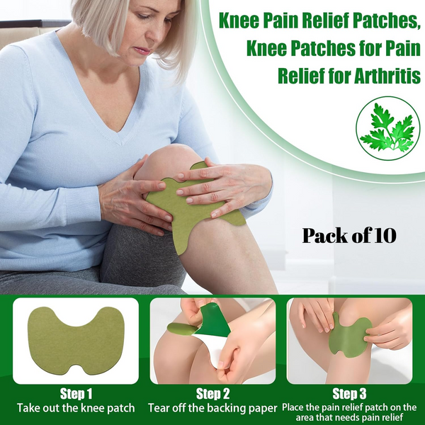 Natural Knee Pain Relief Patches (Buy 1 get 1 free)