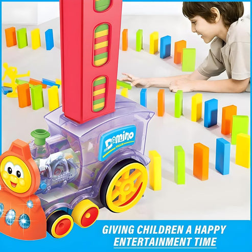 Kids Educational Toy with Light & Sound {40 domino pieces}
