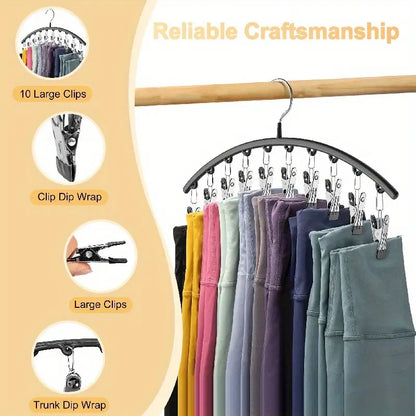 Cloth Hanger with Clips