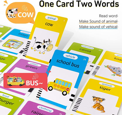 English Learning Flash Cards for Kids (112 pieces)