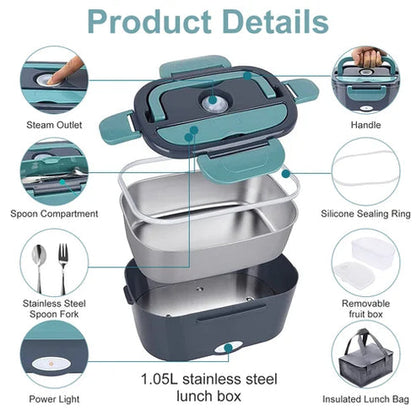 Electric Lunch Box for Car, Office & Home
