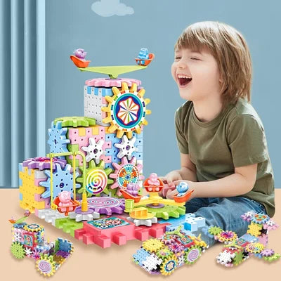 Gear Building Blocks (101 Pieces & 500+ Designs)